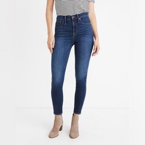NWT Madewell Petite 10" High-Rise Skinny Jeans: Insuluxe Denim Edition 3…